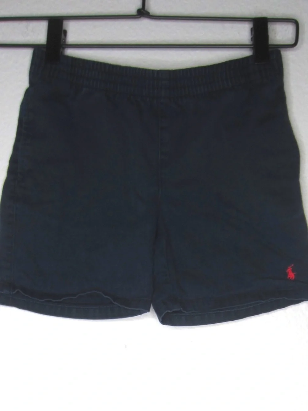 Polo Ralph Lauren Pull On Chino Shorts Navy Cotton Elastic Waist - Size 5T